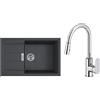 Franke Set lavello Tectonite Franke Sirius 2.0 143.0618.577, rubinetto da cucina Oltens Lista 35202100
