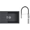 Franke Set rubinetto da cucina Oltens Borga 35207100, lavello Tectonite Franke Sirius 2.0 143.0618.577