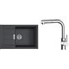 Franke Set lavello Tectonite Franke Sirius 2.0 143.0618.577, rubinetto da cucina Oltens Myvat 35205100