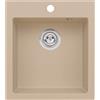 Alveus Boogie lavello in granito 50x45 cm beige 9812055