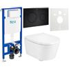 Roca Set vaso WC Roca Inspira A346528000, modulo di installazione Roca Duplo One A890070020, A80152C00B, A890189206, A890063000