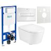 Roca Set vaso WC Roca Inspira A346528000, modulo di installazione Roca Duplo One A890070020, A80152C00B, A890195000, A890063000