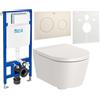 Roca Set vaso WC Roca Inspira A346528650, modulo di installazione Roca Duplo One A890070020, A80152C65B, A89018920B, A890063000