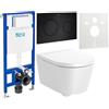 Roca Set vaso WC Roca Inspira A346528S00, modulo di installazione Roca Duplo One A890070020, A80152C00B, A890189206, A890063000