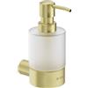 Deante Round dispenser di sapone liquido 200 ml oro-vetro ADR_R421