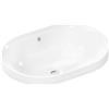 Hansgrohe Xuniva U lavabo 55x40 cm ovale da incasso bianco opaca 60157450