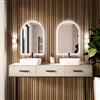 Baltica Design Tiny Border Pastille Cut specchio 40x150 cm con illuminazione bianco 5904107929408
