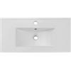 Comad Dance White lavabo 81x40 cm rettangolare da appoggio bianco lucida CFP-8009DANCE80DP