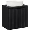 Comad Set armadietto Comad Nova Black NOVA BLACK D2 82-60-2D, lavabo Comad Beyond BEYOND 5 WHITE ( E-6564 ), NOVA BLACK B 89-60