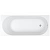 Oltens Lykke vasca da bagno rettangolare 170x75 cm bianco 10012000