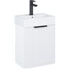 Roca Reef lavabo con armadietto 44.6 cm bianco A852446529