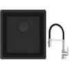 Franke Set lavello in granito Franke Maris 125.0697.760, rubinetto da cucina Franke Lina 115.0626.085