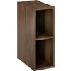 Roca Kwadro armadietto 20x38.6x53 cm laterale sospeso noce A857975540