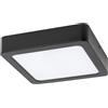 Rabalux Shaun2 lampada da incasso 1x7 W nero 71201