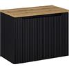 Comad Set armadietto Comad Nova Black NOVA BLACK D2 82-80-2D, piano Comad Nova Oak NOVA OAK A 89-80