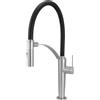 Deante Corda rubinetto da cucina verticale acciaio inossidabile-nero BRC_F72M