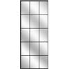Styler Loft specchio 60x150 cm rettangolare nero LU-12370