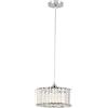 Light Prestige Vetro lampada sospesa 1x15 W cromo LP-2910/1P CH round