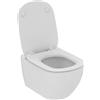 Ideal Standard Tesi vaso wc con copriwater a discesa lenta sospeso senza brida bianco lucida T354601