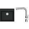 Franke Set lavello in granito Franke Maris 114.0661.642, rubinetto da cucina Oltens Myvat 35205100