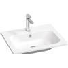Ravak Chrome lavabo 60x49 cm rettangolare da mobile bianco lucida XJG01160001