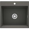 Deante Magnetic lavello in granito 56x52 cm grigio/grafite/inox ZRM_T10A