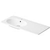 Cersanit Zen lavabo 100.5x45.5 cm rettangolare da incasso bianco lucida K117-005