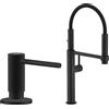 Franke Set rubinetto da cucina Franke Pescara 360 115.0545.136, dispenser di liquidi Franke Active SM 119.0547.906