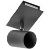 GTV Veneto lampada da soffitto 1x20 W nero OS-VEN20WO1-10