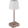 Globo Lighting Xayden lampada da tavolo 1x2 W 28061CH