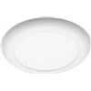 GTV Moza plafoniera 1x12 W bianco LD-MZ12WOK-NB