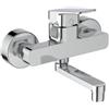 Ideal Standard Ceraplan rubinetto per lavabo a parete cromo BD241AA