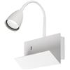 Rabalux Tacito lampada da parete 1x25 W bianco 71090