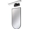 Deante Set specchio Deante Silia ADI_N851, lampada da parete Rabalux Loric 75024
