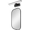 Dubiel Vitrum Set specchio Dubiel Vitrum Luis 5905241012834, lampada da parete Rabalux Loric 75024