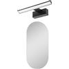 Elita Set specchio Elita Oval RE067567000010, lampada da parete Rabalux Loric 75024