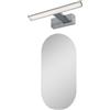 Elita Set specchio Elita Oval RE067567000010, lampada da parete Rabalux Loric 75023