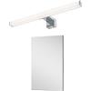Elita Set specchio Elita Sote RE062947000010, lampada da parete Rabalux Oliro 75048