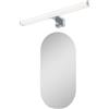 Elita Set specchio Elita Oval RE067567000010, lampada da parete Rabalux Oliro 75048