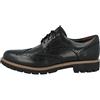 Clarks Batcombe Wing Mens Black Leather, 12