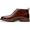 Clarks Aldwin Chukka Mens Mid Tan Lea, 6