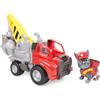 Rubble & Crew, Veicolo da lavoro di Charger, Ruspa con artiglio e parti mobili e personaggio da collezione, giocattoli per bambini dai 3 anni in su