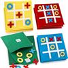 Tapvai 12 Pezzi Tic Tac Toe, Regalo Fine Anno Bambini(Colorato) | Tic Tac Mini Nove Griglia Giochi Da, Regali Bambini Fine Anno Scolastico per Compleanno, Festa, Casa, Scuola