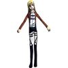 Zhongkaihua Anime Peluche Torsionabile Krista Lenz Morbido 28cm | Divertente cuscino a forma di umano con action figure girevoli, decorazioni ornamentali, regali