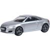 Oxford Diecast Audi TT Coupe Floret Silver modellino auto in scala 1:76, include scatola portagioie trasparente, adatto per bambini e adulti