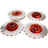 Integy RC Model Precision-Crafted Realistic Alloy Brake Disc Set Designed for Traxxas X-Maxx 4X4