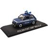 OPO 10 Auto in Miniatura Compatibile con Polski Fiat 126P Milicja Police - Scala 1/43 - FIA8