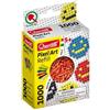 Quercetti Pixel Art Rossi Ricambi Refill 1000 Chiodini per Bambini, Compatibili con Pixel Art 8 Take A Selfie, Gioco Chiodini Creativo, Ricarica Colore Rosso, Giochi 9 Anni +
