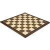The Regency Chess Company Scacchiera in noce e acero, 55 cm, prodotta in Spagna