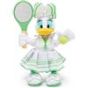Disney Store Official Mini Peluche Imbottito Paperina Tennis, Peluche da Collezione Disney con Racchetta, Gonnellina e Pallina, 23 cm